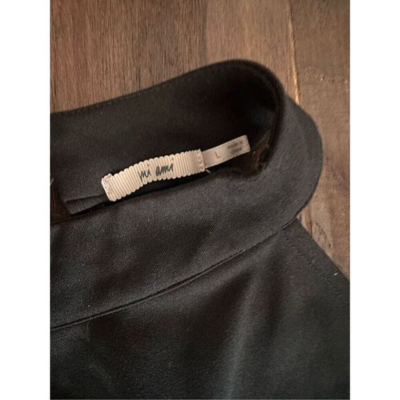 Mi Ami Sleeveless High Neck Green Paperbag Waist Jumpsuit - Picture 4 of 6